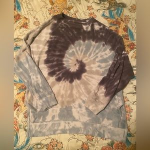 American Eagle light sweatshirt tie-dye XS